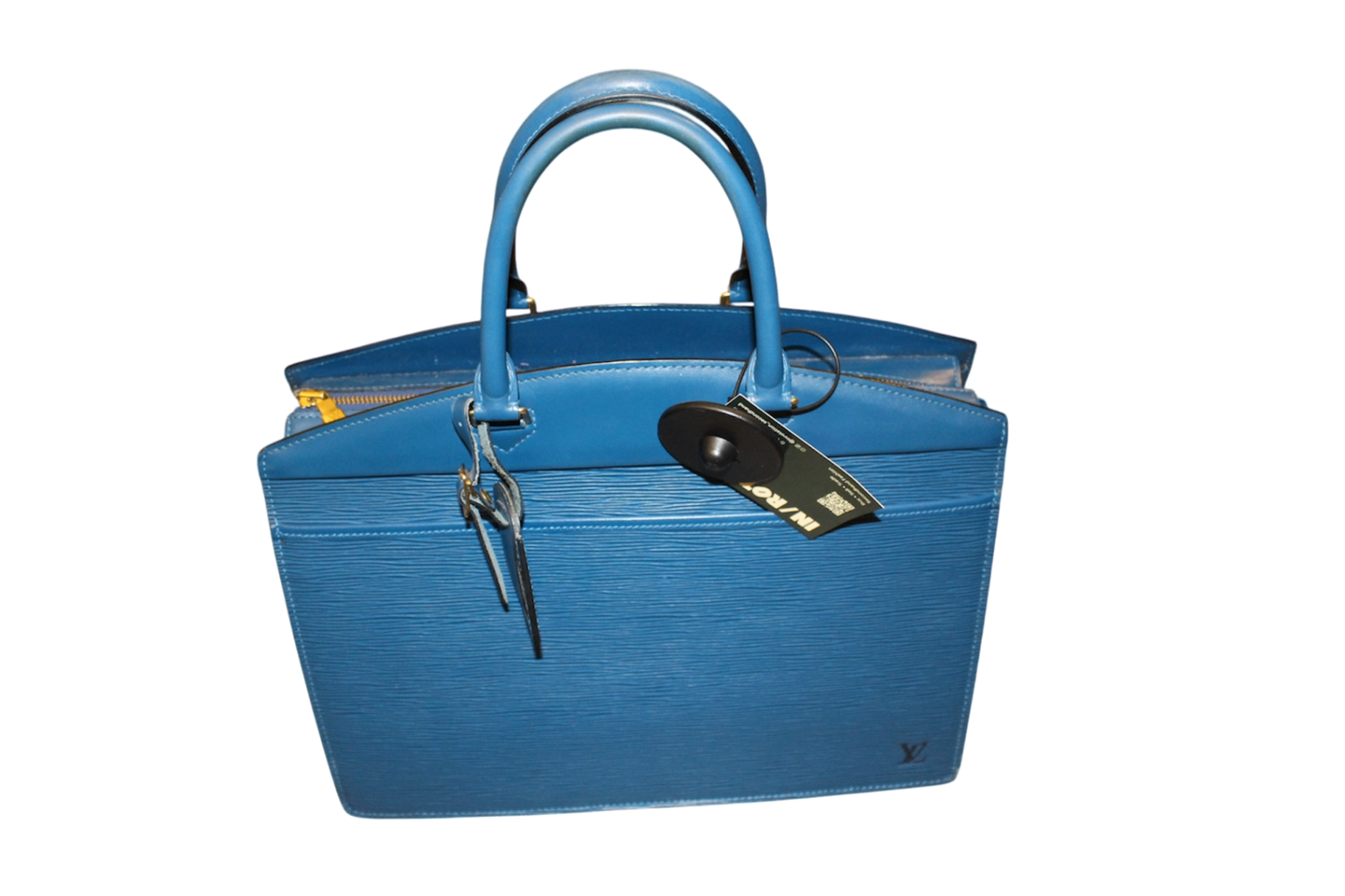 Louis Vuitton Riviera Bag Blue Leather