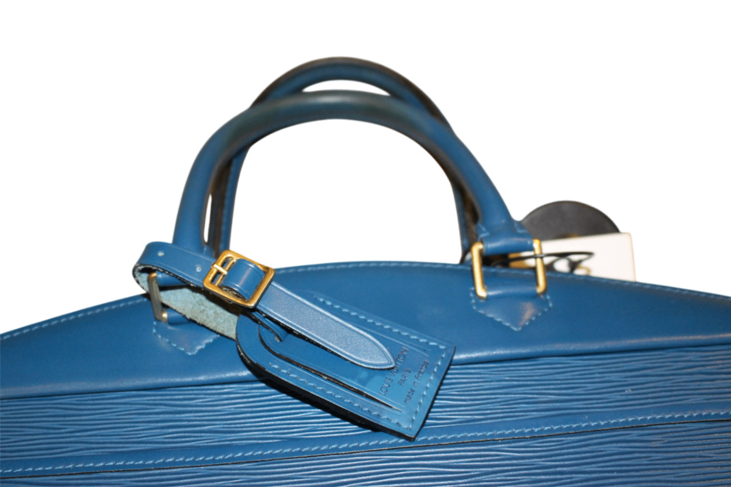 Louis Vuitton Riviera Bag Blue Leather