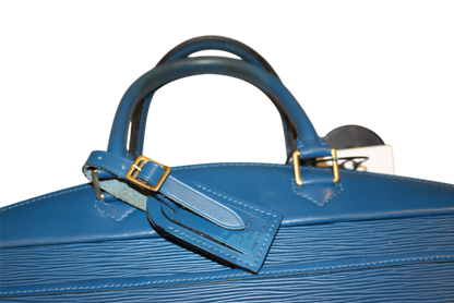 Louis Vuitton Riviera Bag Blue Leather