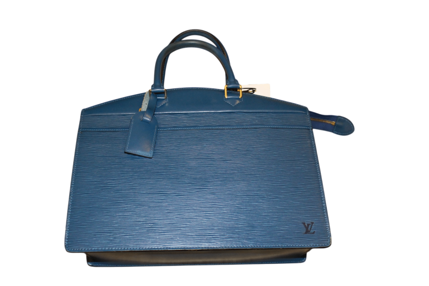 Louis Vuitton Riviera Bag Blue Leather