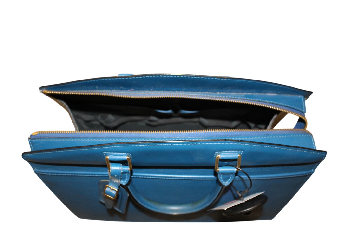 Louis Vuitton Riviera Bag Blue Leather