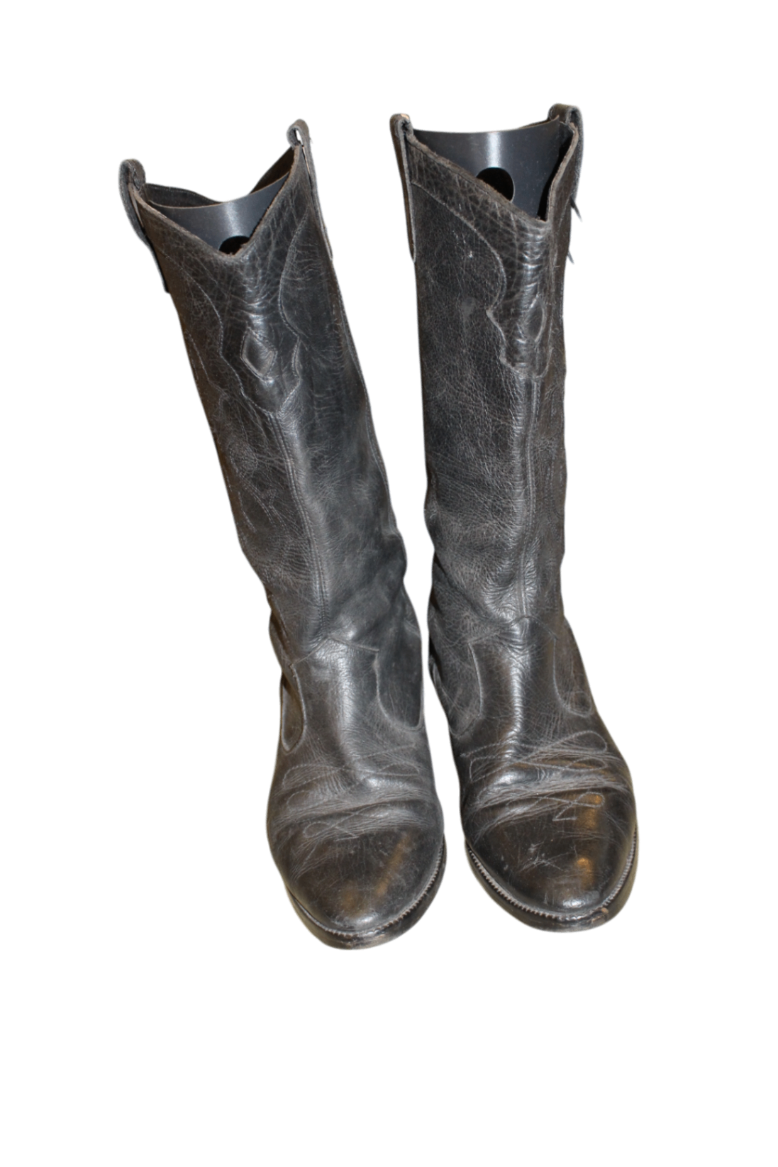 Cowboy Boots 40 Black Leather