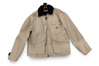 Stüssy Jacket M Taupe, Cotton