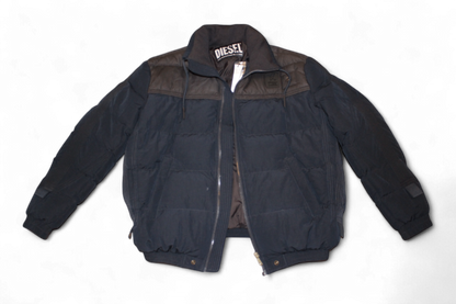 Diesel Jacket Navy and black, Puffer, Down, Size L