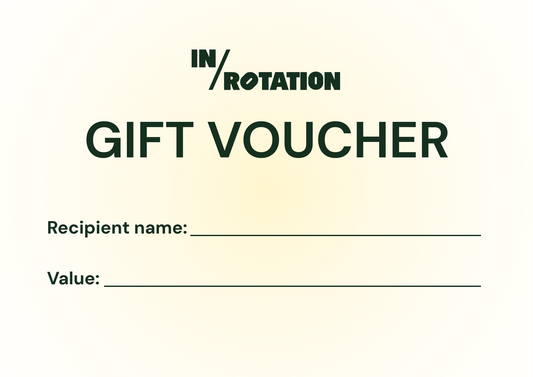 In/Rotation gift card